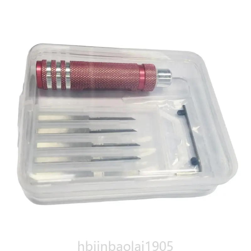 E74E Resincarved Scriber Line Hobbycutting Toolsels Tool с 0,1-2,0 мм 7 нотф