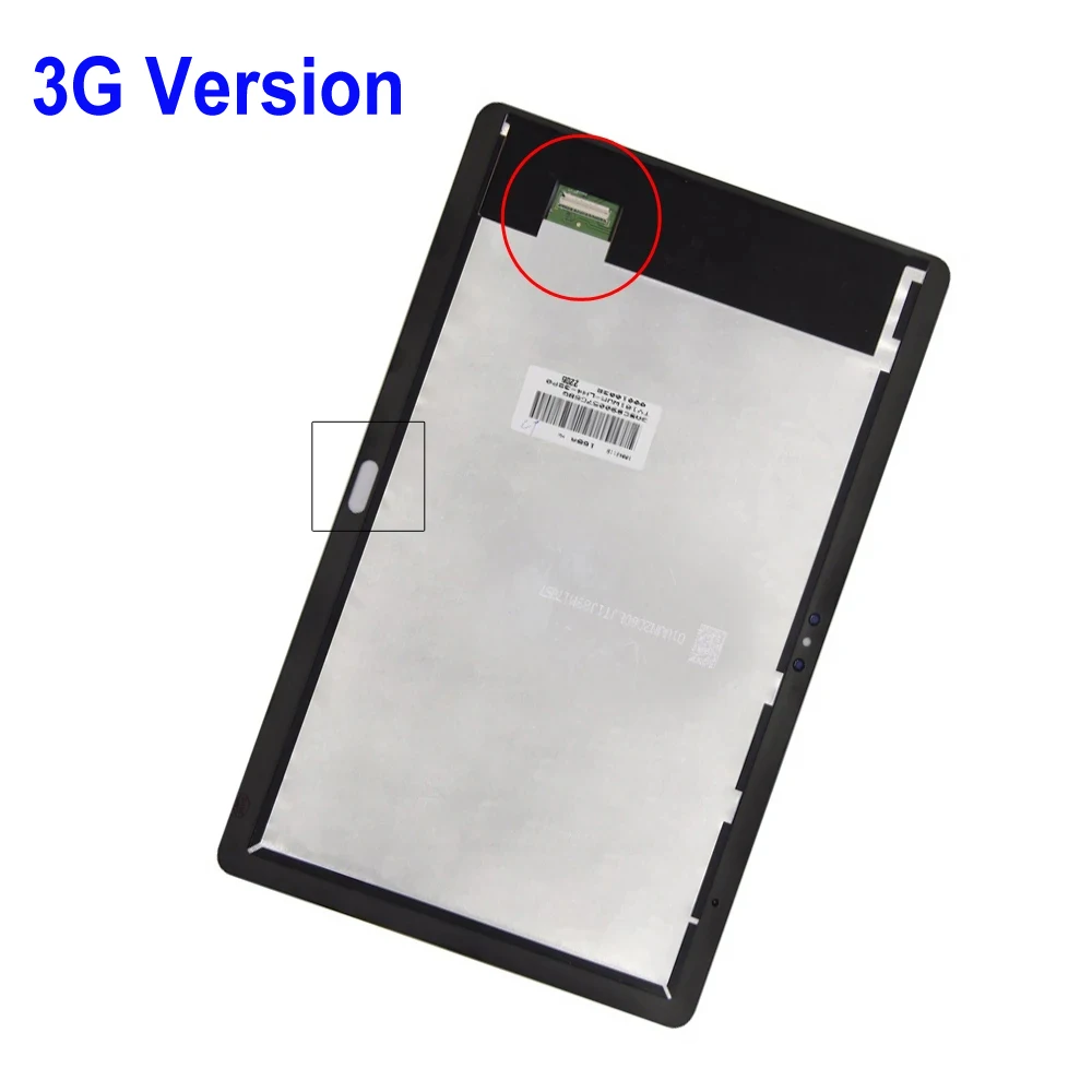 10.1 "LCD لهواوي MediaPad T5 AGS2-L09 AGS2-W09 AGS2-L03 AGS2-W19 شاشة الكريستال السائل مجموعة المحولات الرقمية لشاشة تعمل بلمس استبدال