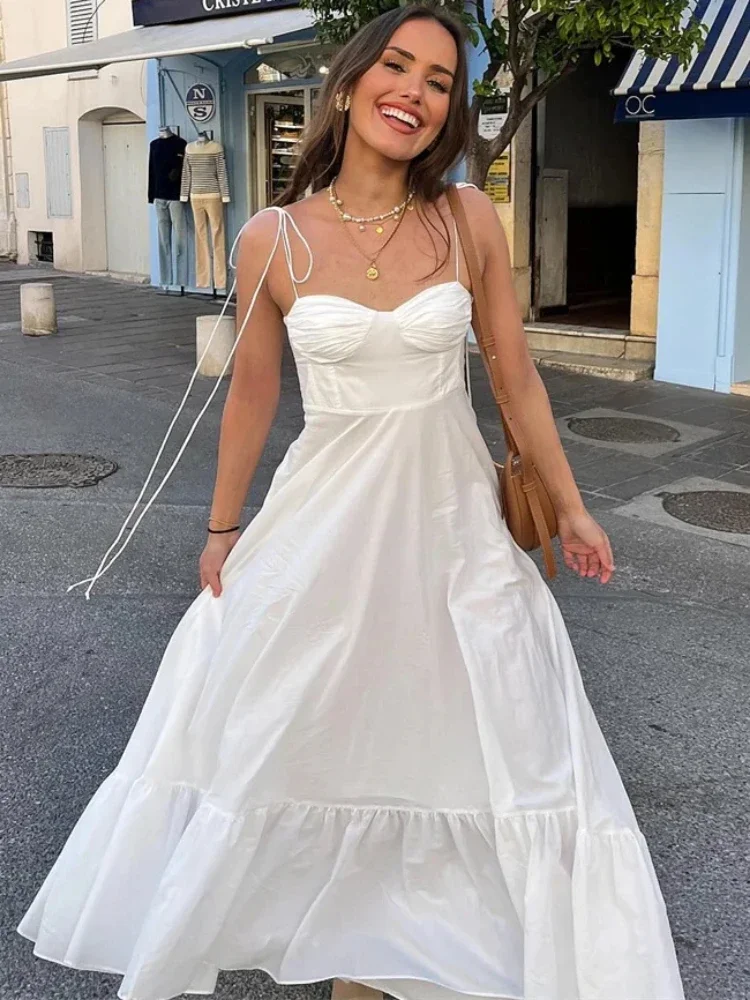 مراجعة وتحليل فستان ZBZA نسائي بتصميم مزدوج من قماش بوبلين، بياقة مزينة بربطة، وربطة خلفية قابلة للتعديل