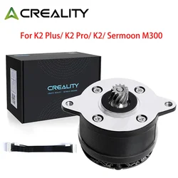 Creality K2Plus/K2/K2 Pro Round Extruder Motor Circular Extrusion Motor 0.8A 1.8 Degrees L6 Pressure Gear D3 Helical Gear E Axis
