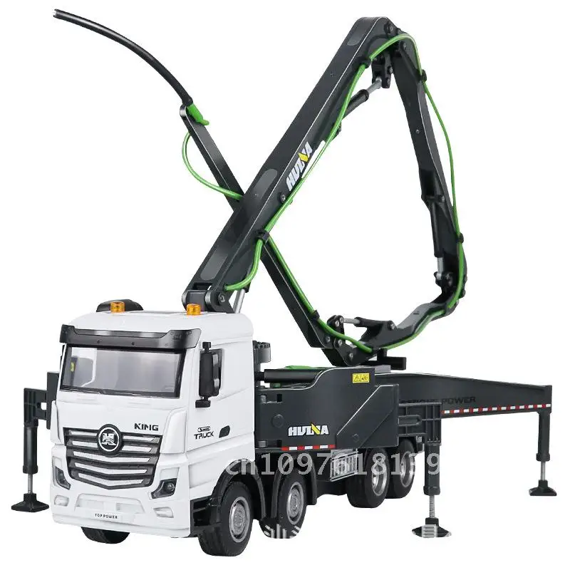 11 channel remote control alloy concrete cement pump truck urban transportation building simulation project