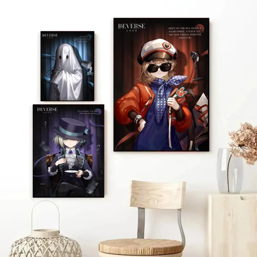 Reverse 1999 game Poster Art HD Advanced Aesthetic Printing Paper Wall Art for Living Room Home Decor