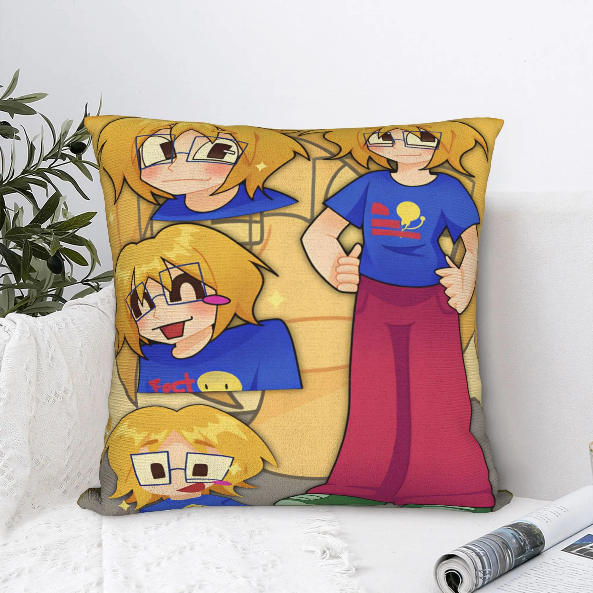 Fact Attack Adventures Pillow Cover  Print Cushion Cover Morden Pillow Case For Office Car Home Decor