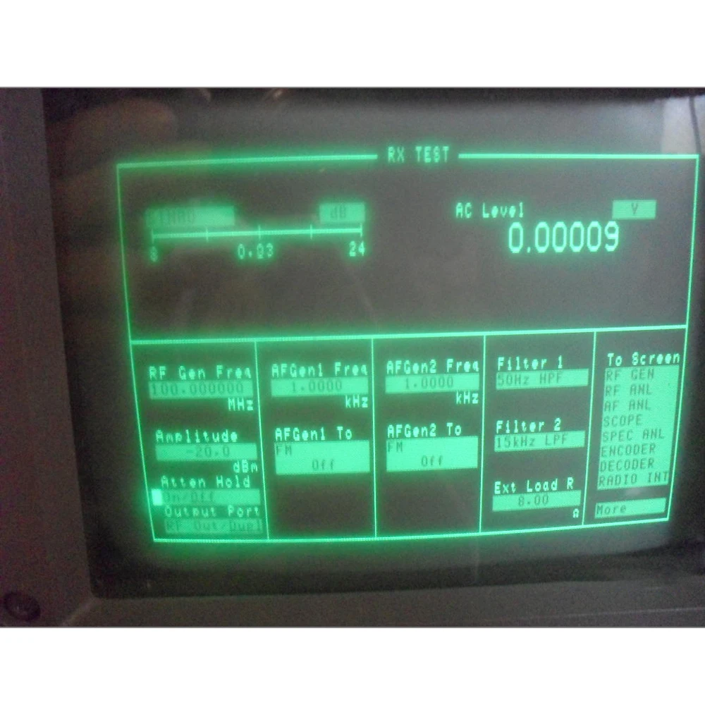 Medidor de nivel de señal RF, tipo Dial, 100KHz, 1000MHz, indicador de fuerza de campo, con antena adecuada para radiación de antena de Radio