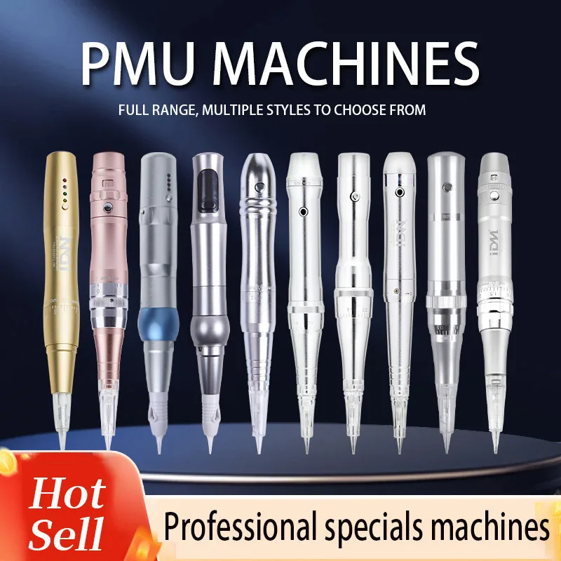 Tattoo Eyebrow Machine Permanent Makeup Professional Pmu Rotar Tattoo Machine Kit Microshading Eyebrow and Lips Tattoo Supplies