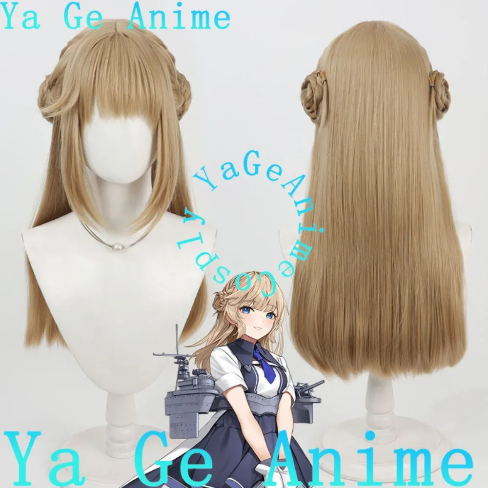 

Парик для косплея по аниме Ya Ge Kantai Collection Ranger, для аниме-игр, Хэллоуина, карнавала, вечеринок, синтетический, термостойкий