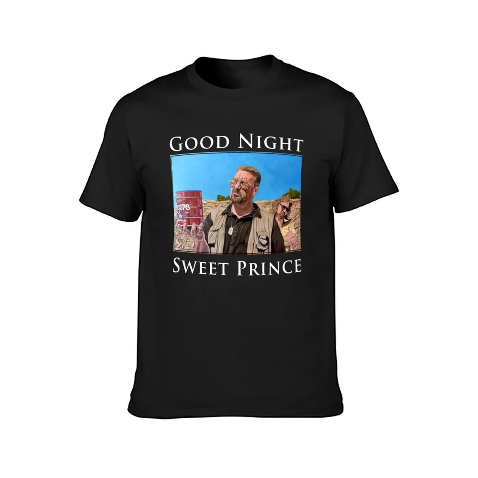 Good Night Sweet Prince T-Shirt Short sleeve tee summer tops boys whites Men's t-shirts