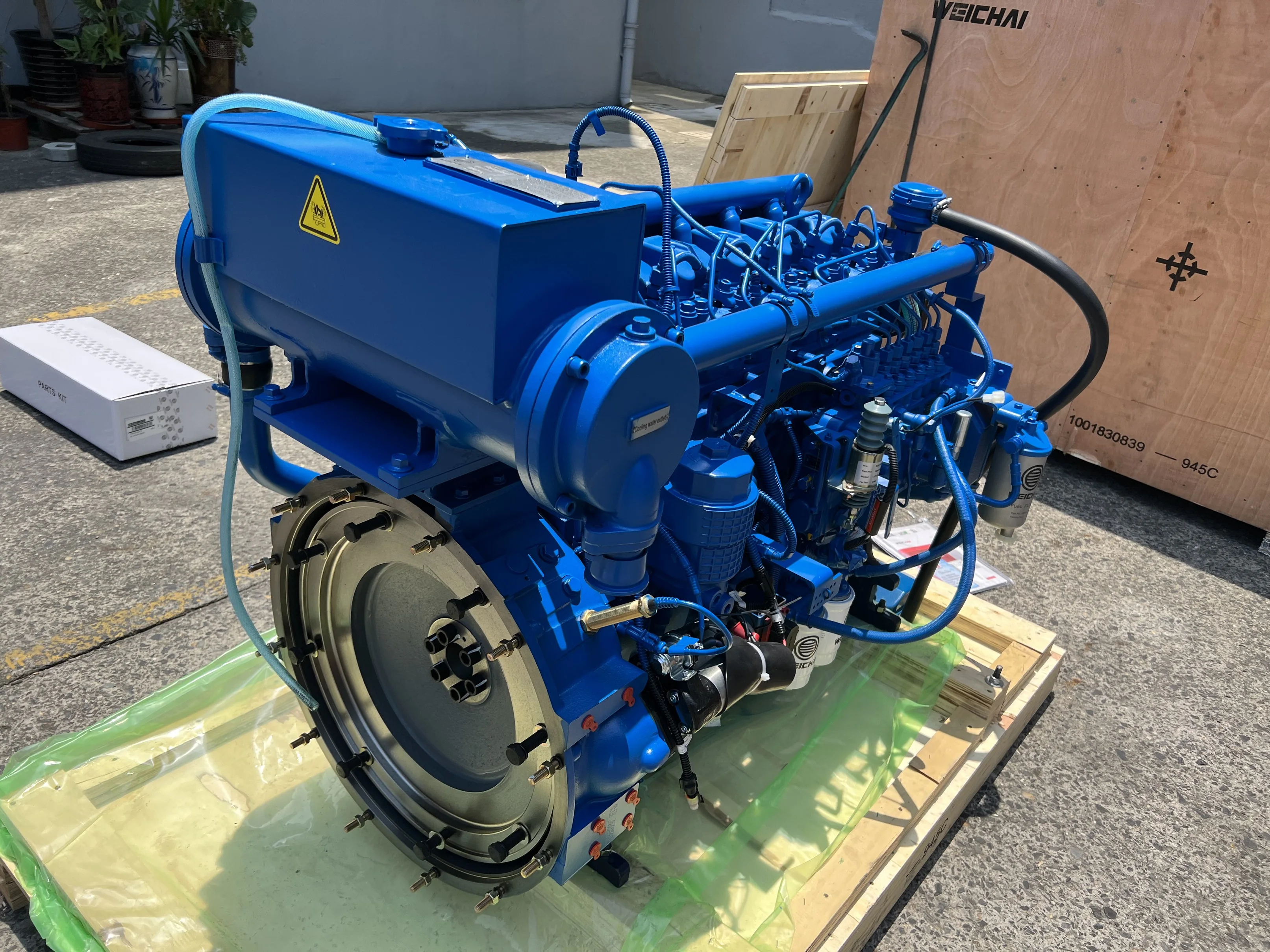 WP6 Series WP6C122-15 122kW 166hp Marine Diesel Engine Turbocharged Propulsion For Harbor Service And Cargo Vessel