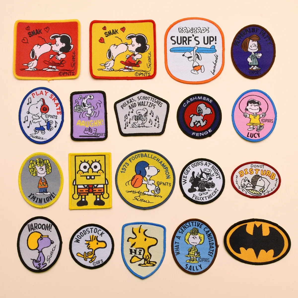 

Cartoon Cute Embroidered Badge Hot Stamping Decorative Patch