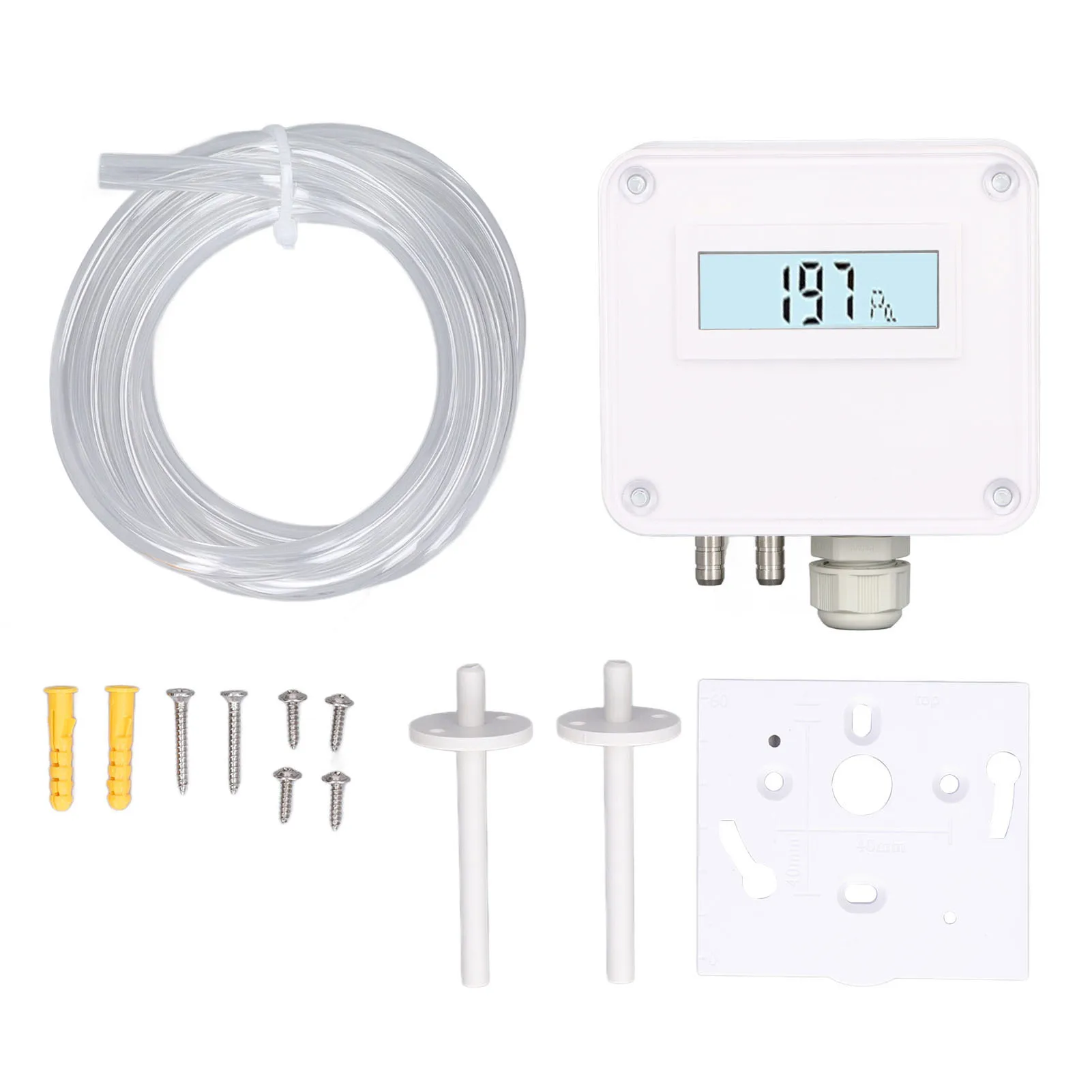 差圧センサー 差圧トランスミッター インテリジェントデジタルディスプレイ 空気圧モニターセンサー