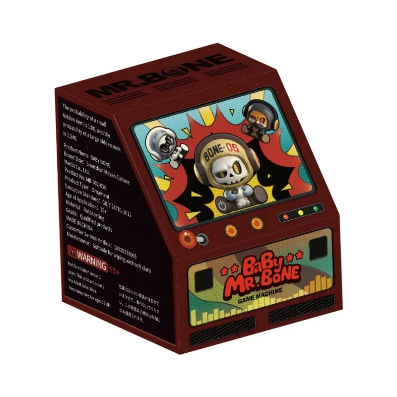 

Moyan Gongshe MR.BONE-Bybone, модная игрушечная фигурка, орнамент, кукла, игрушка, слепая коробка, фигурки, детские игрушки, мультяшный подарок на день рождения