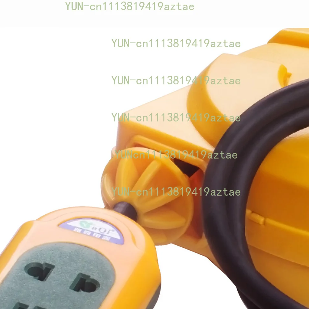 5M Automatic Retractable Power Cable Reel Electric Wire Retractable Barrel for Electric Tools 3000W Power Hose Reel