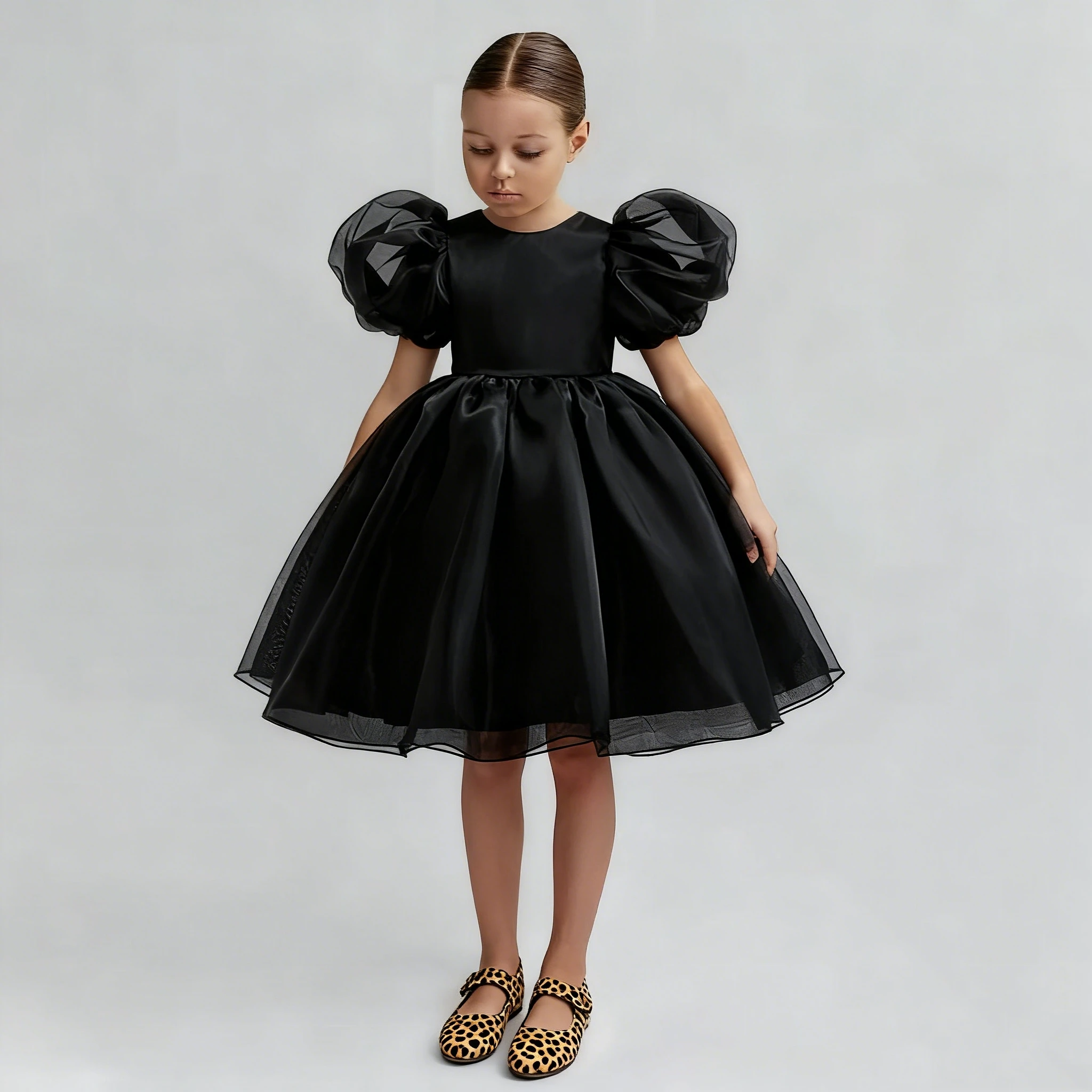 Vestido de Honra Elegante para Crianças