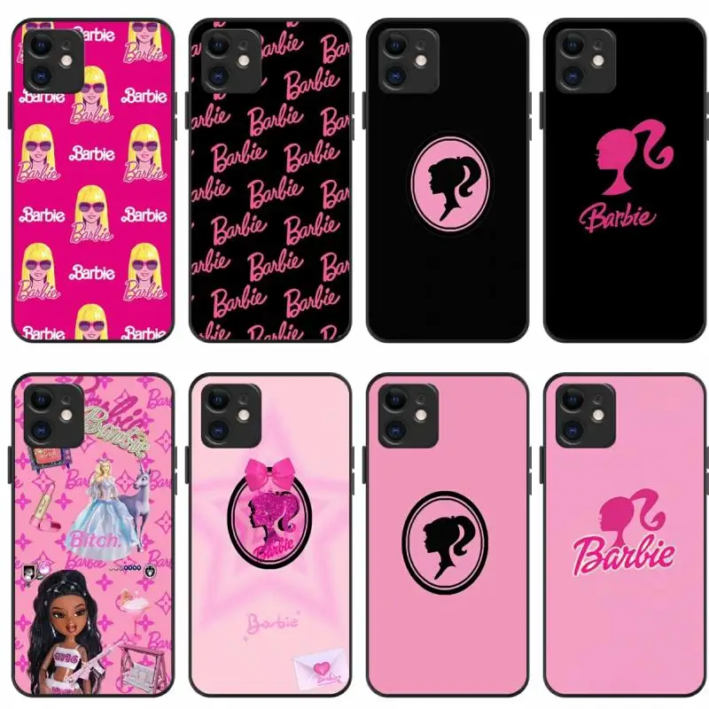 Barbie Princess  Phone Case for IPhone 15 Pro Max 14 11 13 12 Mini XR 6s 6 8 7 Plus X XS SE 2020 2022  Matte Soft TPU Cover