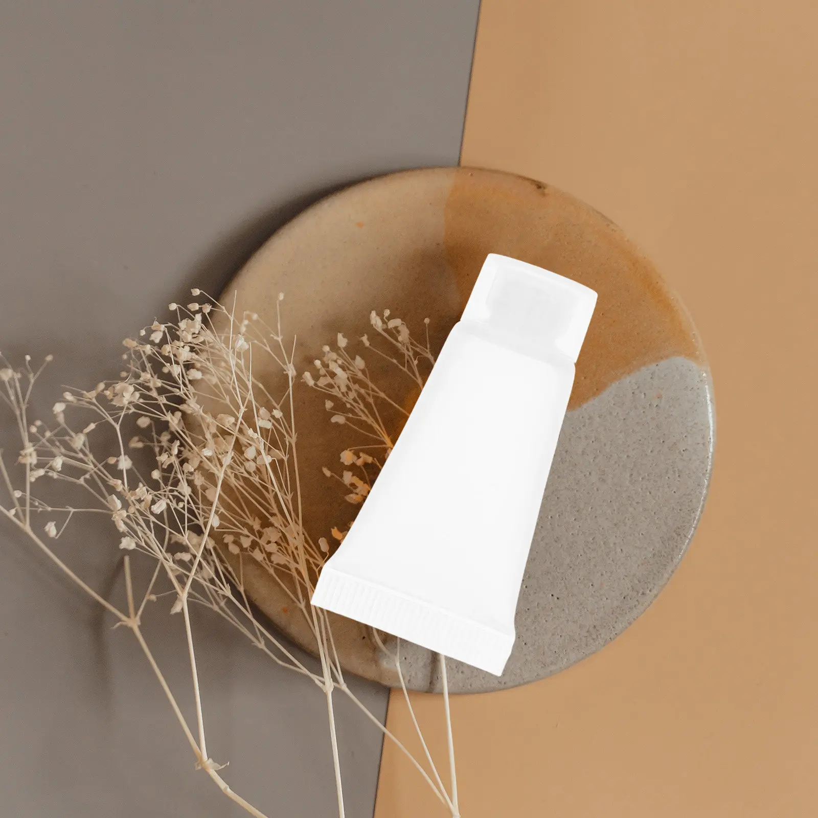 

50Pcs Travel Size Squeeze Tubes Refillable Empty Bottles for Lotion Toothpaste Shampoo Sturdy Portable Containers with Tight