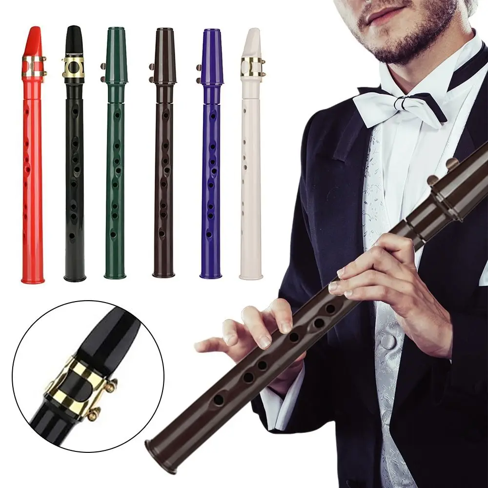 

Portable C key Pocket Sax Handmade Lightweight Mini Saxophone with Carrying Bag Practice Woodwind Instrument