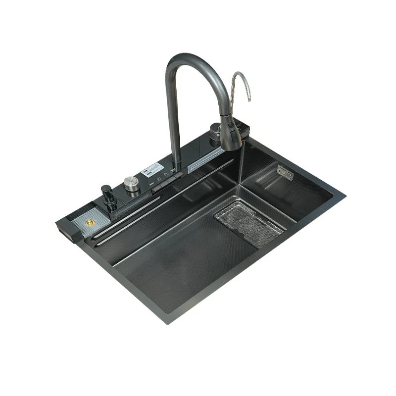

Kitchen Sink 304 Vegetable Basin Large Single Sink Household Whale Pool Nano Thickened Dishwasher Undercounter Vegetable Sink