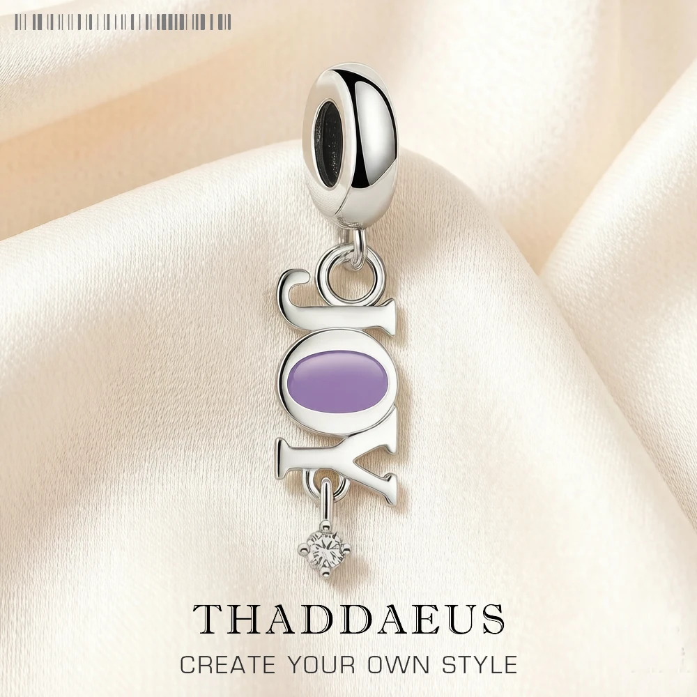 

Pendant Dangle Charm Joy 925 Sterling Silver New Europe Pendant Jewelry Classic Gift For Women Men