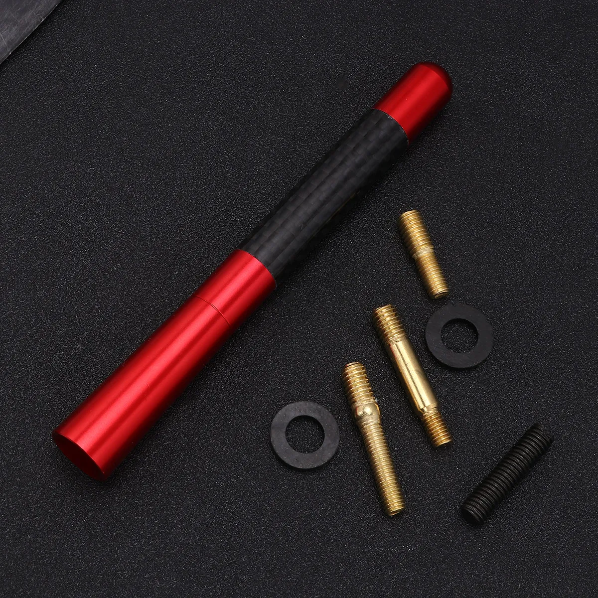 

12Cm Aluminum Alloy Car Roof Antenna Universal Fit for Most Vehicles Lightweight Easy Install No Tools Required Sturdy