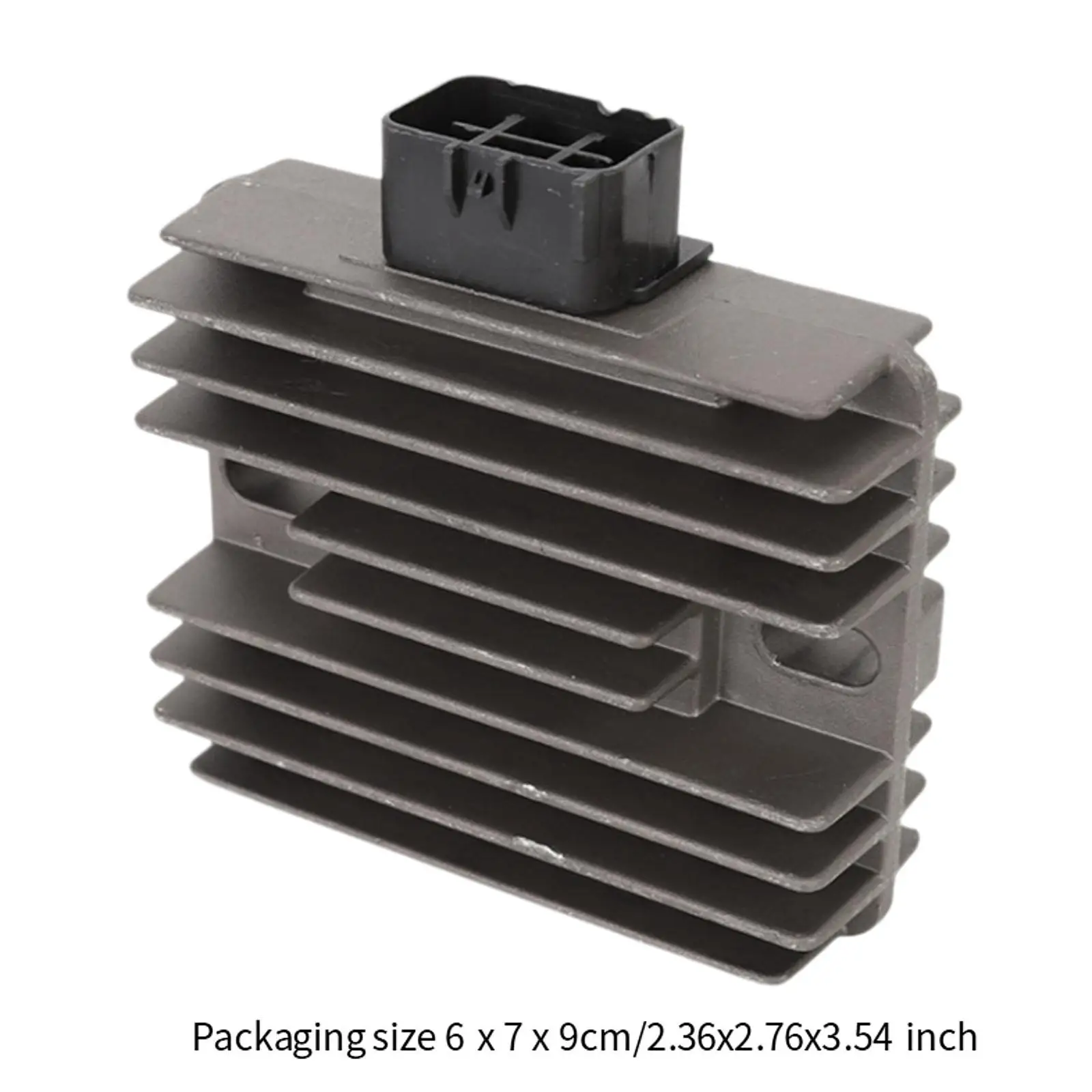 Regulator Rectifier Black ABS Voltage Replacement Assembly Motorcycle Rectifier for Kawasaki ZZR600 Z1000SX ER6N view 6
