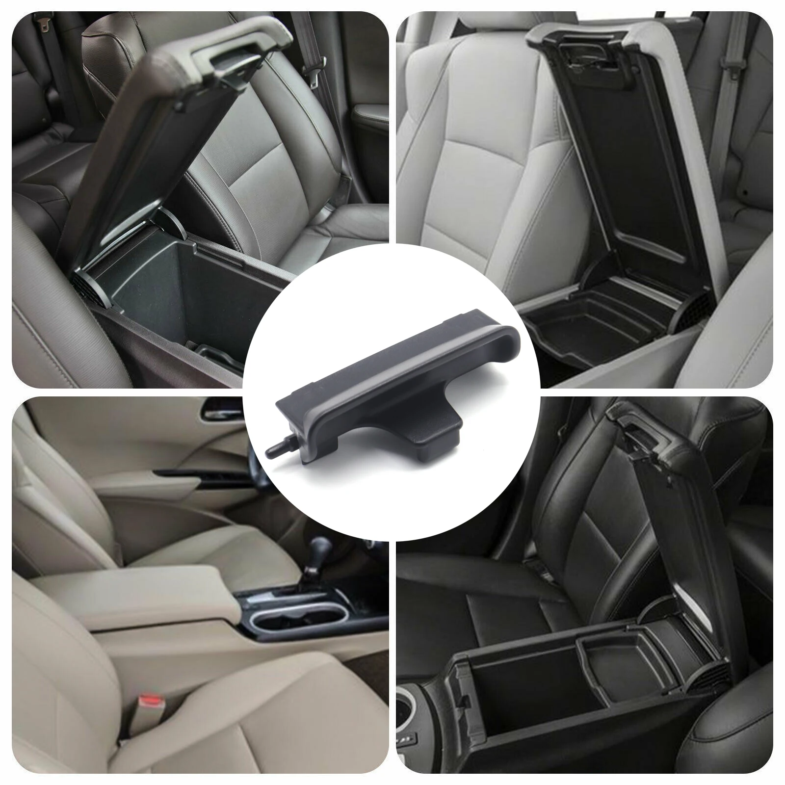 For Acura RDX 5 Door 2013 2014 2015 2016 2017 2018 Center Console Latch Armrest Storage Box Lock Lid 83417-TX4-A01 Replacement