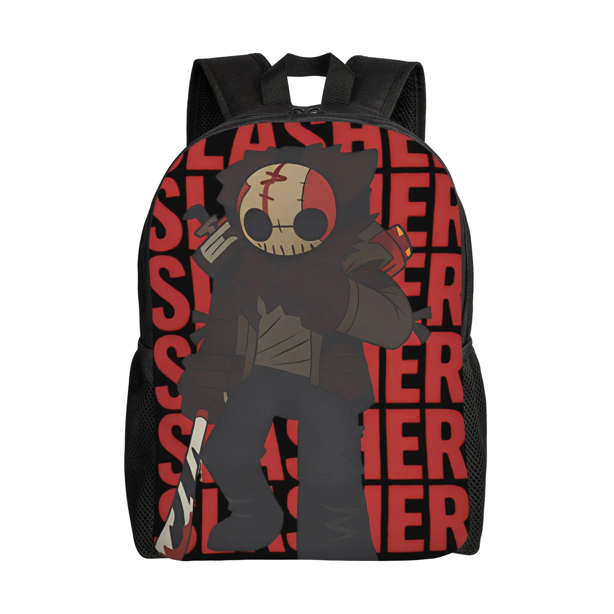 

Рюкзак Slasher Forsaken Horror Gamers для любителей аниме, для мужчин, женщин, подростков, школьников, деловой рюкзак, холщовые сумки для колледжа, подарок