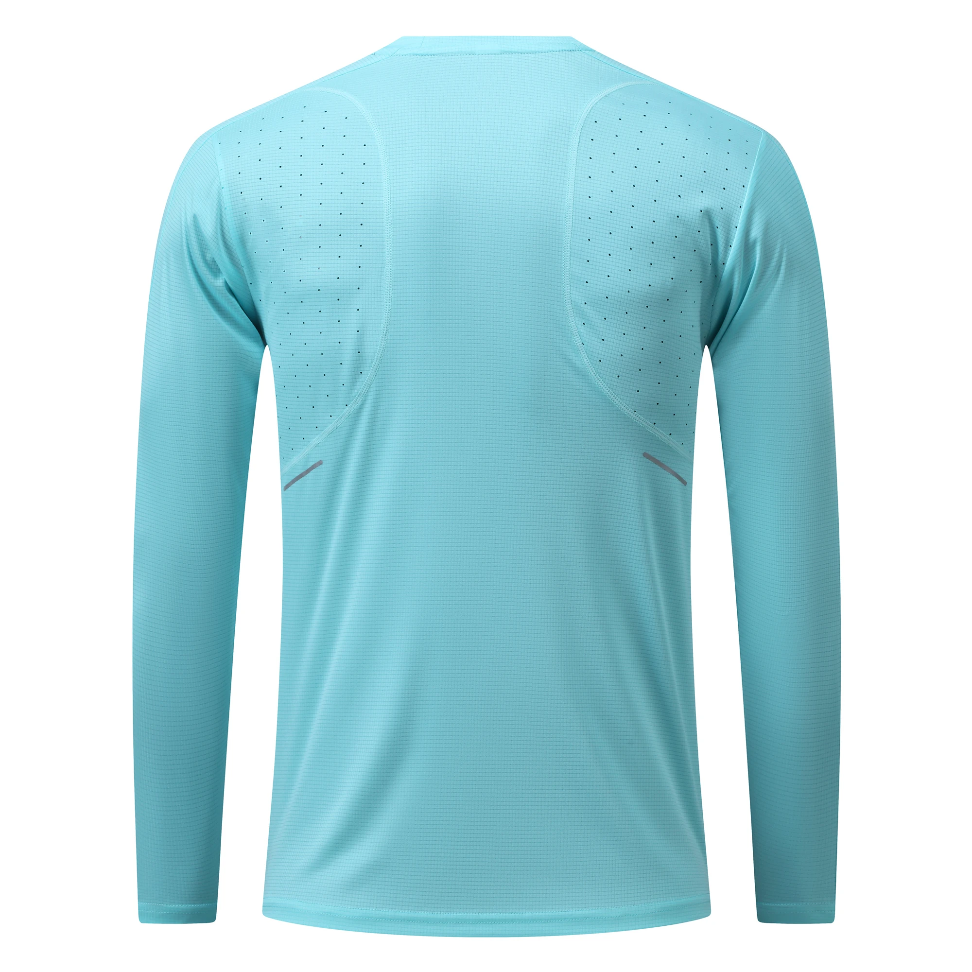 Mens Long Sleeve Running Shirts Tops Outdoor Sports Kit Fitness Cycling T-Shirts Clothing Athlete Track Field Elastic Breathable