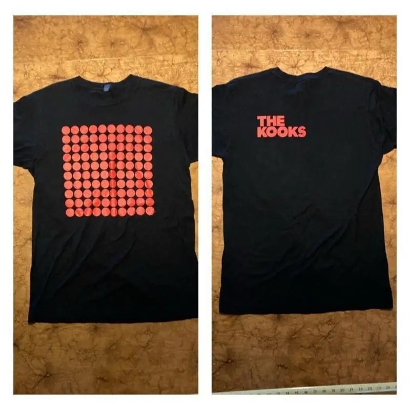 

Футболка The Kooks Around Town Band 2014. Инди-рок-мазки. Убийцы. Арктические обезьяны.