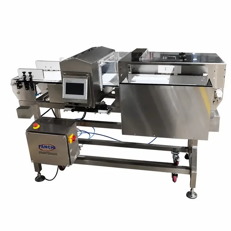 FA-MD4518 High Precision Conveyor Belt Food Metal Detector with Pneumatic Rejection System for Food Industry