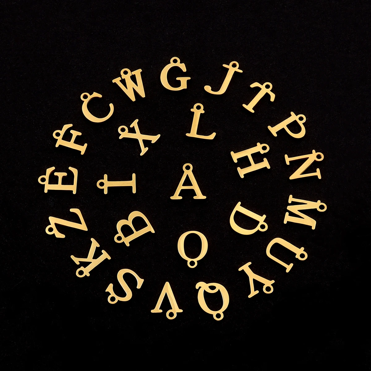 Vergoldete Initial-Herz-Buchstaben-Halskette für Damen und Herren, personalisierter Schmuck, Geburtstagsgeschenk, Alltagsschmuck, Jubiläumsgeschenk – Detail 6