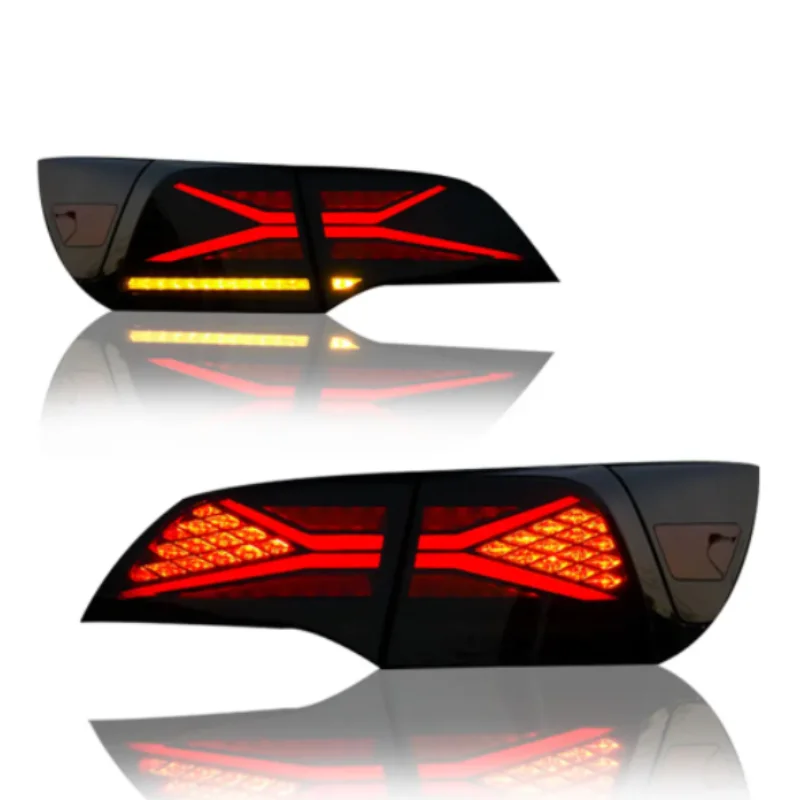 Modified Taillight for Tesla Model 3 Model Y LED Streamer Steering Running Brake Reverse Tail Rear Lights lamp Assembly