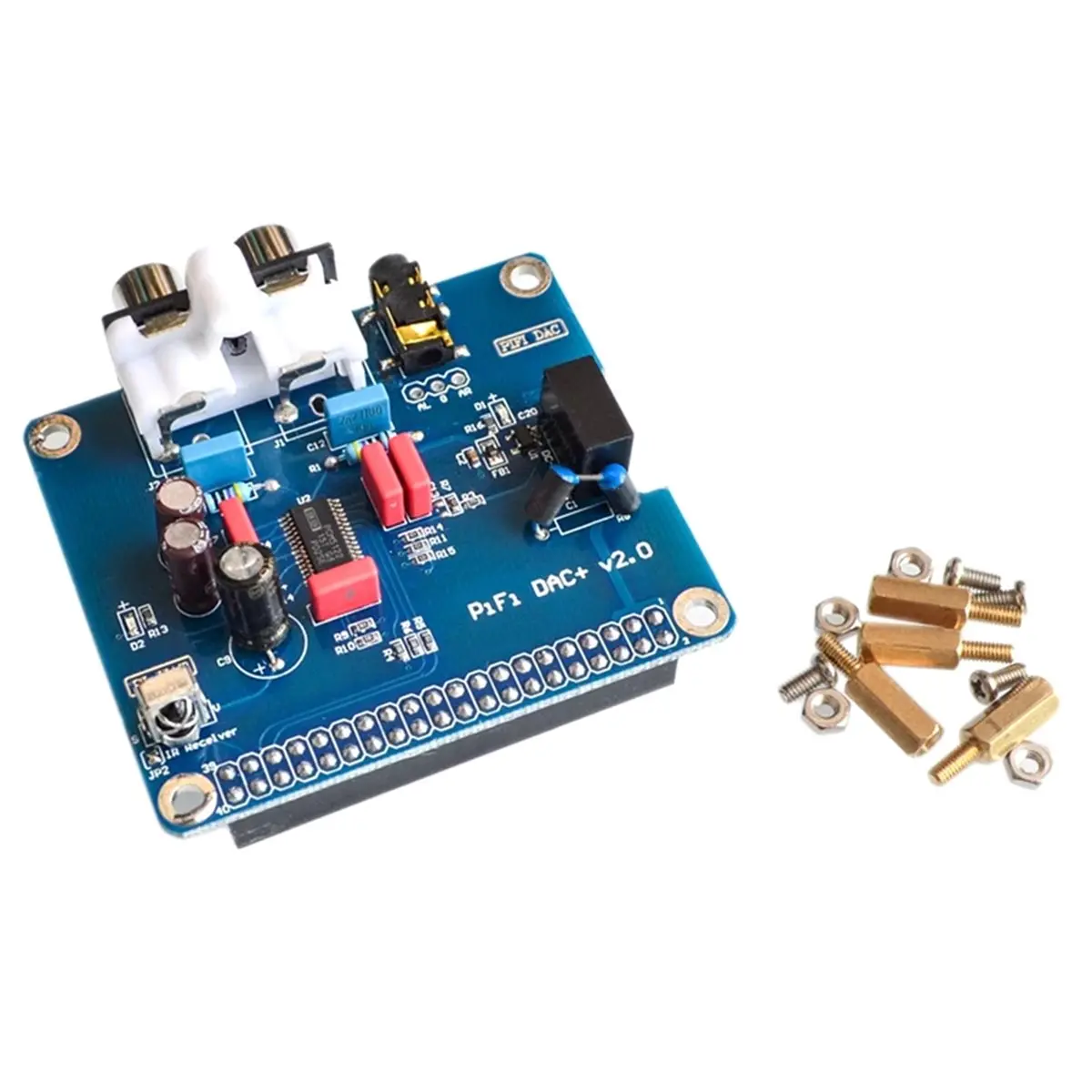 Y2082A*☀▃PIFI Digi +HIFI Audio Sound Card Module I2S Interface for 3 2 Model B B+Digital Pinboard V2.0 Board