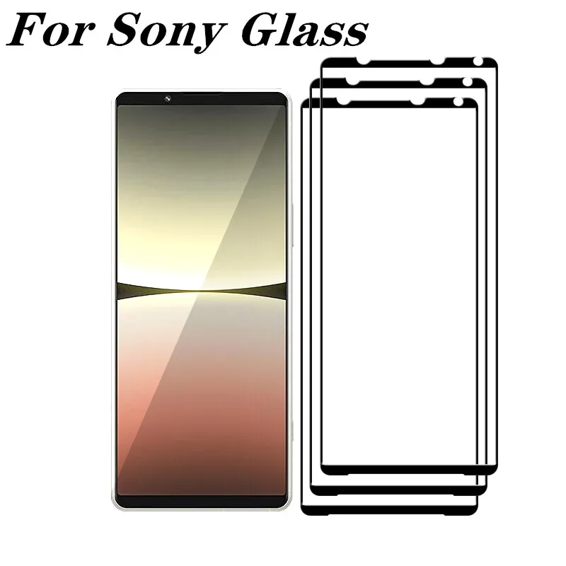 3PCS Sale Screen Glass For Sony Xperia 5V Tempered Glass Film Xperia 5IV 5III 5II Front Mirror Film 9H Sceen Protector