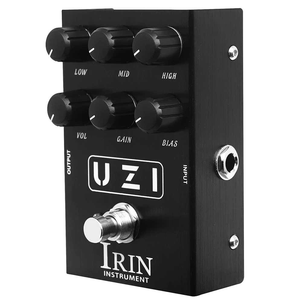 IRIN Gitarreneffektpedal Overdrive Distortion Lautsprecher Analog Classic British Rock Effect E-Bass Gitarrenpedal True Bypass 8