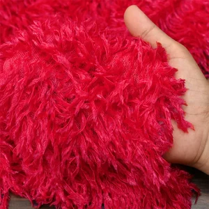 Simulation Feather Fringe Tassel Fabric Soft Stretch Material for Clothing Designer DIY Costume Shooting Background Decoration