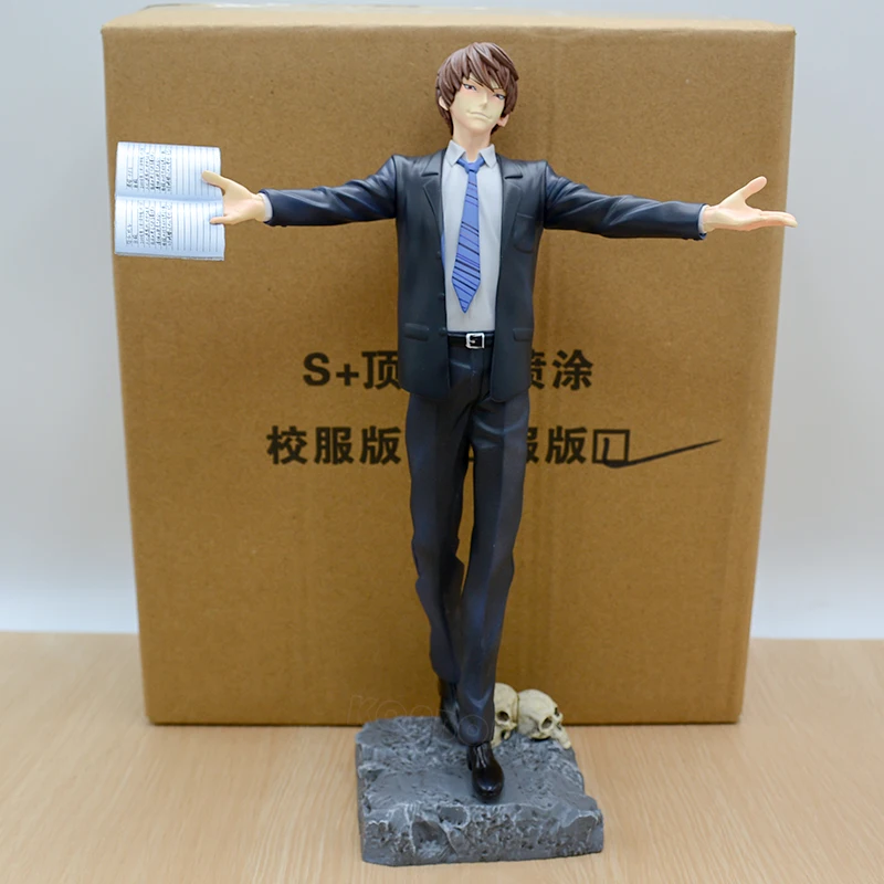 Death Note Yagami Light Anime-Figur Coffee Watari & L Lawliet Actionfigur Ryuuk/Amane Misa Figurine Modell Puppe Spielzeug Geschenke 29cm