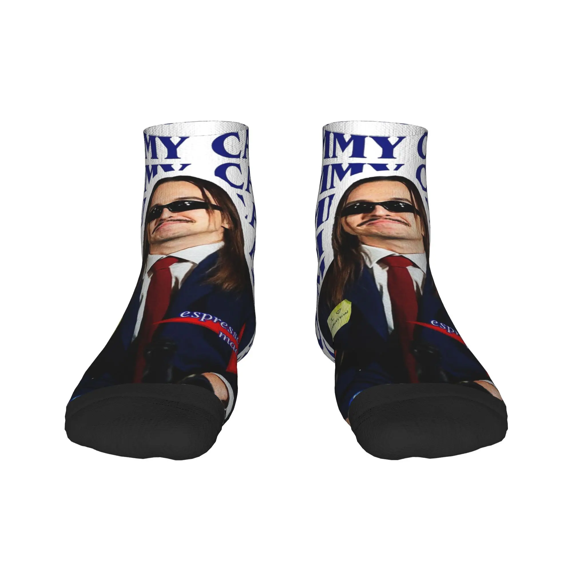 

Носки для пар Tommy Cash Espresso Macchiato Kawaii, высококачественные носки до щиколотки, летние противоскользящие носки Eurovisions 2025 Estonia