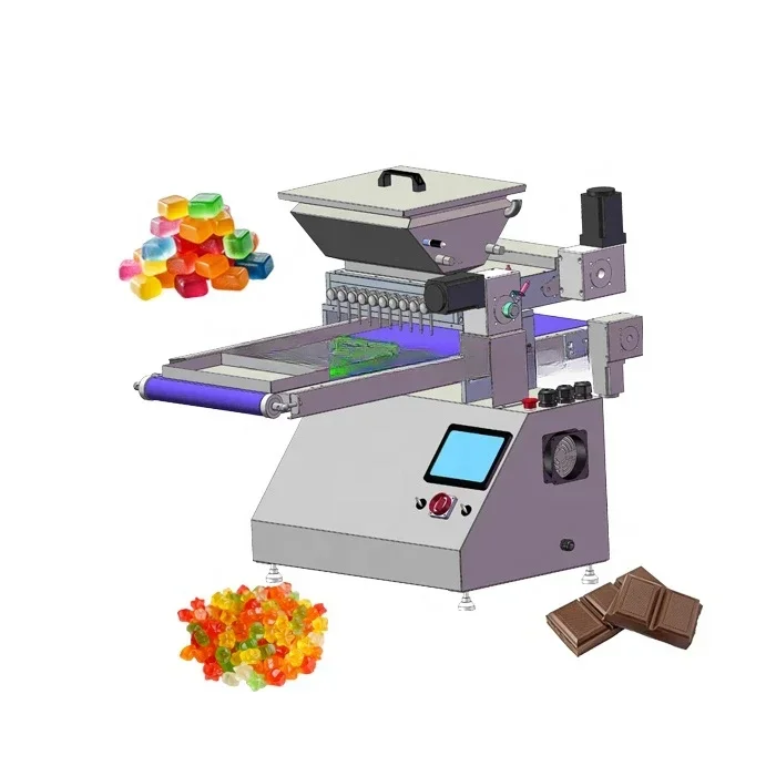 2024 Factory Price Easy To Operate Automatic Small Desktop Gummy Bear Jelly Candy Chocolate Filler Depositor Making Machine