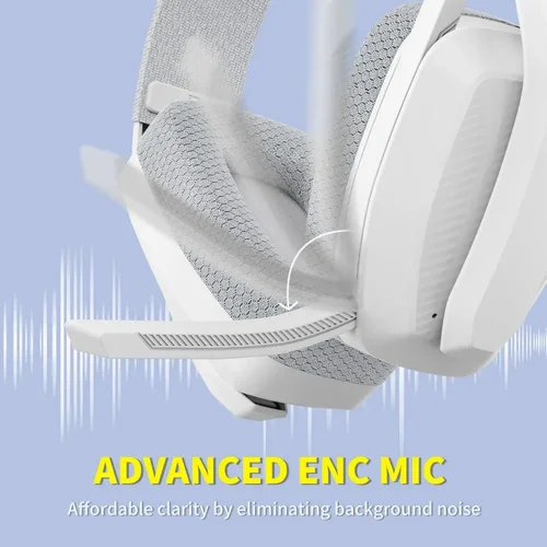 Imagen 2 del producto BINNUNE BW06 2,4 GHz auriculares Bluetooth para juegos con micrófono para PS5 PS4 PC Mac Playstation auriculares inalámbricos para juegos con micrófono