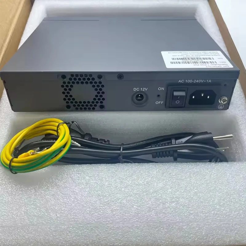 VSOL 1:128ONUs Gpon OLT 1PON Carrier-grade Fiber Optic High Quality Small 1.25G Professional 1 Port MINI OLT AC 12V DC 100-240V