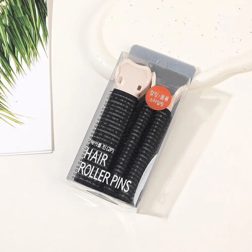 Clip de flequillo de aire fijo, rizadores de cabello no dañados, Clip de rizado esponjoso de plástico, almohadilla mágica para rizar el cabello