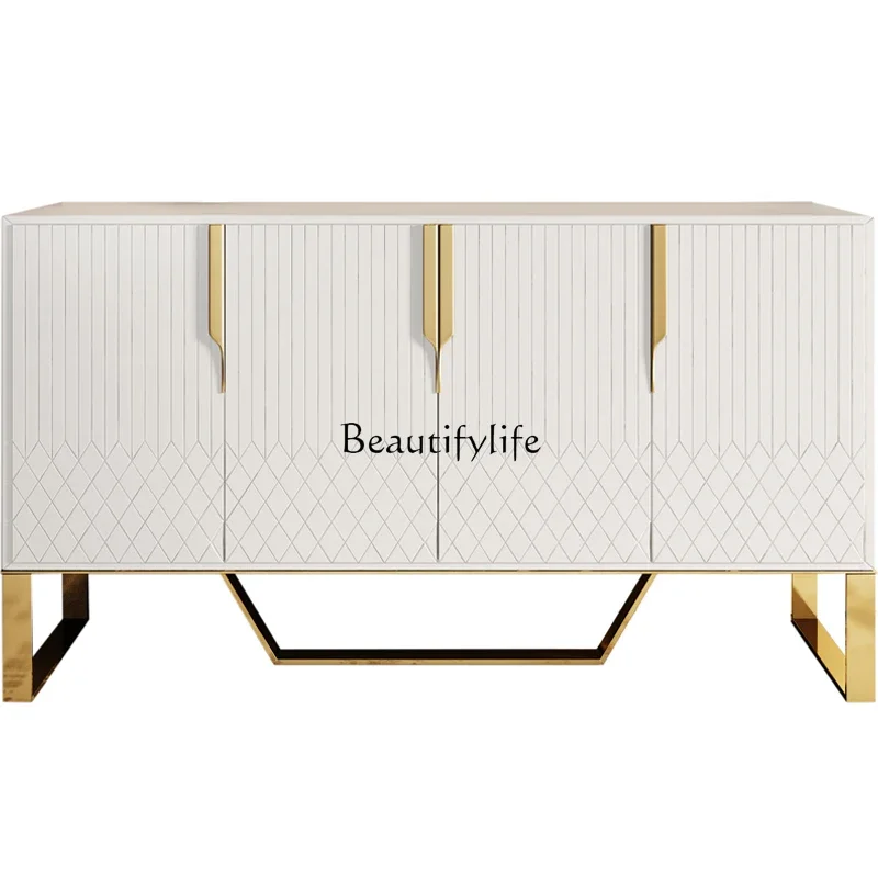 

XXAmerican light luxury foyer entrance cabinet, simple, modern and fashionable home decoration cabinet