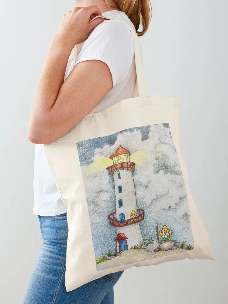 

Gnome lighthouse keepers Tote Bag tote bag canvas bag luxury women ecological bags tote university