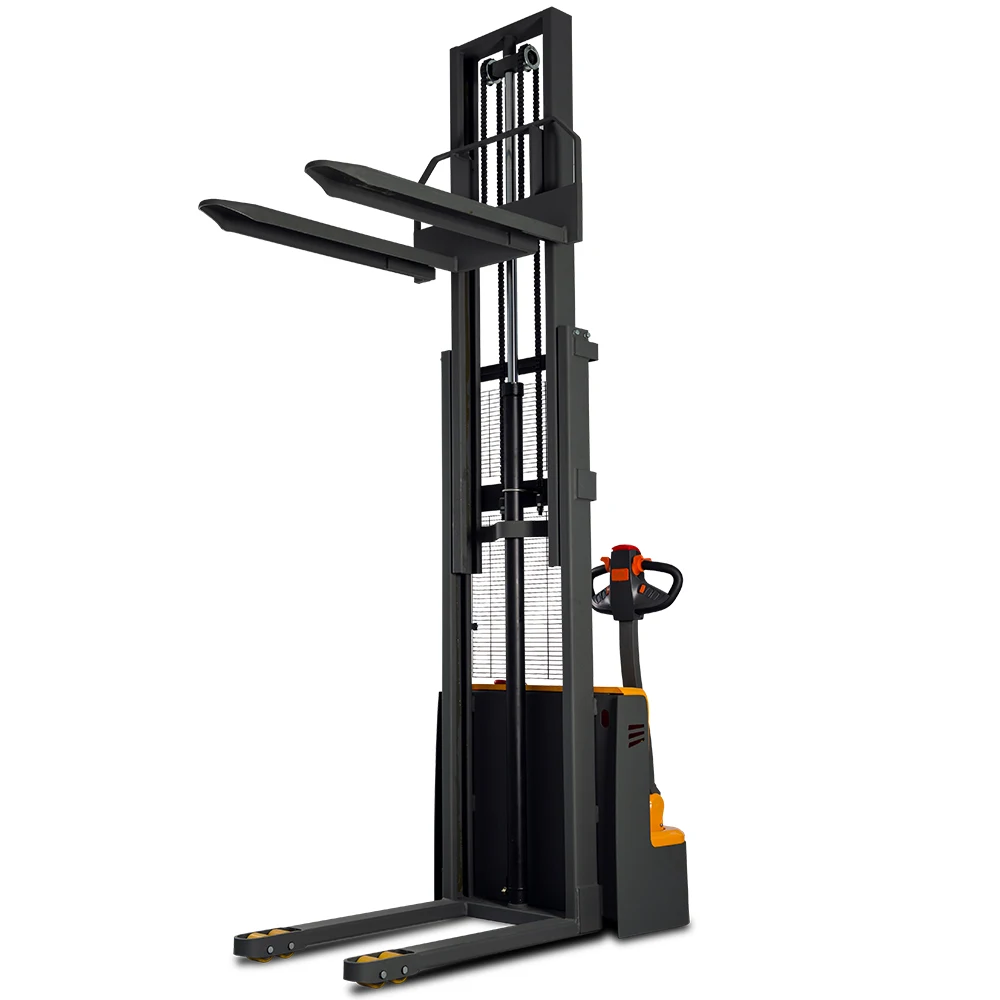 For CDDW1630 1600kg 3000mm Electric Pedestrian Stacker  Hydraulic Walkie Forklift