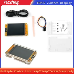 RCmall 2.8'' ESP32 Display ESP32-2432S028R 240*320 2.8inch LCD TFT Module ILI9341 Driver Resistive Touchscreen for Arduino IoT