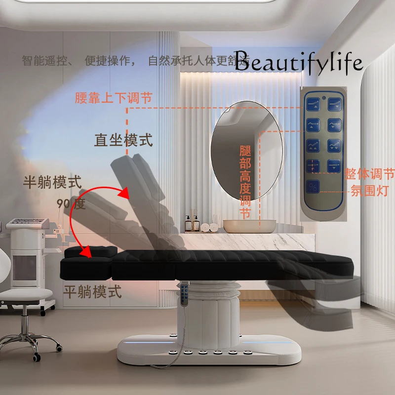 Tattoo embroidery bed Electric beauty lift bed Multifunctional beauty salon Special durable and comfortable