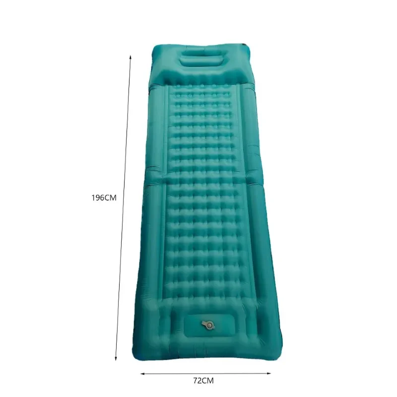 

Camping Single Inflatable Mattresses rest sleeping mats car mounted Outdoor foot pads lightweight and portable moisture-proof