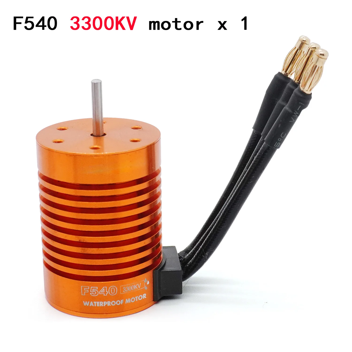 1:10 RC Auto Onderdelen Waterdichte Borstelloze Motor F540 3300KV 4370KV 80A Borstelloze ESC 2-3S Combo voor 1/10 RC Truck Monster Buggy