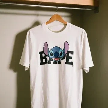 

2025 New Fashion Trend Pure Cotton Printing Stitch Joint Animation Short Sleeve Men and Women The Same Style
