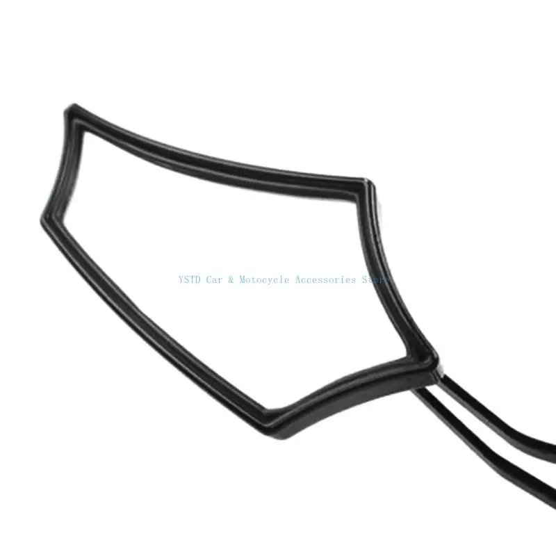 L5BC Universally 8mm 10mm Thread Rearview Glass Motorcycle Motocross Scooter Side Glass Rear View Accessories